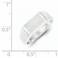 thumbnail image 2 of 925 Sterling Silver Ring Signet, 2 of 6