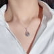 thumbnail image 1 of Collar en Forma de Gota onlyliua en Circonita Geométrica para mujer, 1 of 7