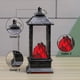 thumbnail image 3 of Lámpara de viento navideña, simulación de carbón negro, lámpara de fuego, chimenea, pequeña lámpara de viento, lámpara de llama, decoración, 3 of 5