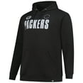 thumbnail image 2 of Men's Fanatics Black Green Bay Packers Big & Tall Chip Shot Hoodie, 2 of 3