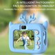 thumbnail image 3 of Cámara de Vídeo Para Niños de 20 MP con Filtros de Visualizació A Color, Marcos de Fotografía con Reconocimiento Facial AI, Grabación de Vídeo, Aparto Crontron, 3 of 7