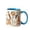 Blue1, variant on Daily Tool Pattern Ceramic Mug, Coffee Cup for Enthusiasts, Holiday Drinking Cup for Daily Use B