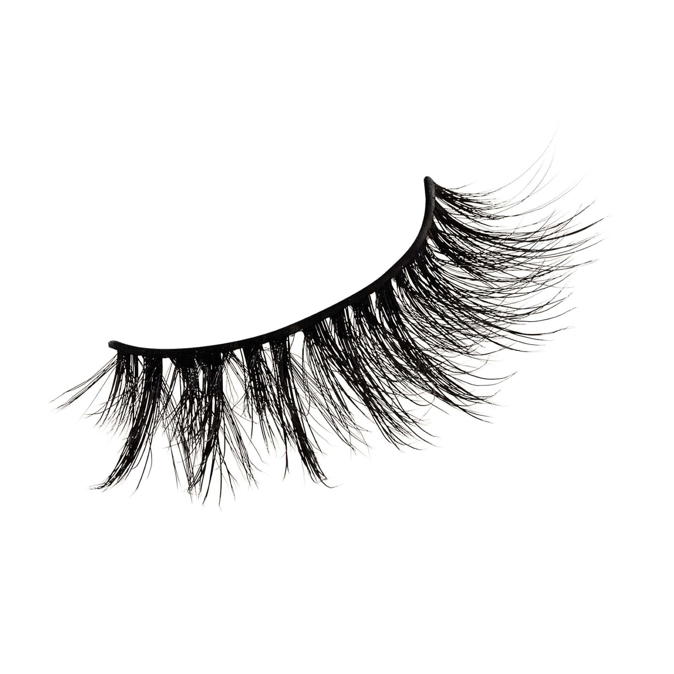 (2 pack) KISS Lash Couture Matte Black Faux Mink, Matte Sheer, False Eyelashes