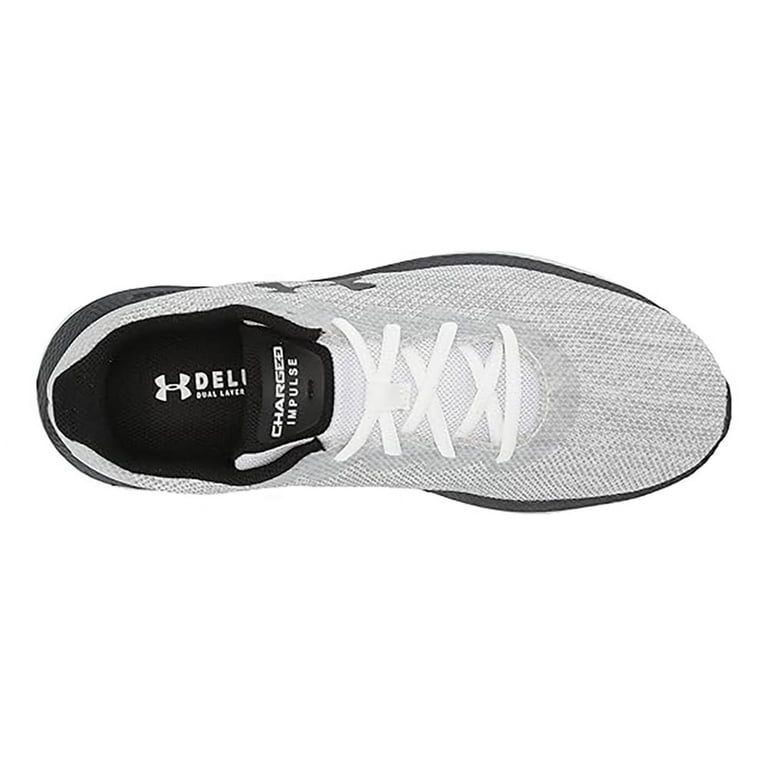 Mens Under Armour Charged Impulse 2 Knit Shoe Size: 7 White