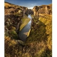 thumbnail image 2 of Steve Mohlenkamp 26x30 Black Ornate Wood Framed with Double Matting Museum Art Print Titled - Fjadrargljufur canyon in southern Iceland, 2 of 4