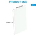 thumbnail image 2 of Uxcell 20Pcs Aroma Pads, Humidifier Replacement Filter Pad, White 2.8 x 1.81 inch, 2 of 5
