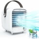 thumbnail image 1 of Aire acondicionado móvil pequeño y portátil, aire acondicionado/ventilador/humidificador portátil 3 en 1, mini aire acondicionado de baja potencia, aire acondicionado personal Wh, 1 of 4