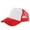 Red/White, variant on Race Day Performance Running Hat | The Lightweight, Quick Dry, Sport Cap,Performance Race/Running/Outdoor Sports Hat