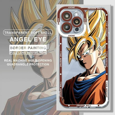 D-Dragon Ball Z Phone Case for Apple iPhone 15 Pro SE XS X 12 Mini 11 Pro 14 Pro Max 8 Plus 13 7 XR Luxury Cover RJ