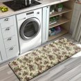 thumbnail image 3 of Beige Christmas Pine Cone Pattern Kitchen Rug Mat,Kitchen Runner Rugs Non Skid Washable,Decorative Kitchen Floor Mats for Kitchen,Sink,Laundry,17"x47.2", 3 of 7