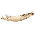 thumbnail image 1 of Elegance Eldora boat shaped tray - Satin Gold, 1 of 2