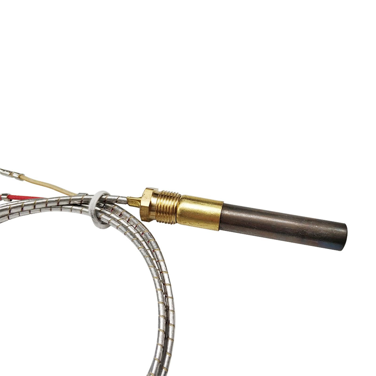 JIAHAOO Thermopile for Propane Pilot Systems 36 Inch High Sensitivity 750mV Durable Construction Fireplaces Water Heaters Fryers