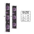 thumbnail image 6 of Yayeee Table Runner 70 inches Long Home Kitchen Dinning Party Decoration, Black Roses, 6 of 7