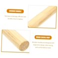 4pcs Replacement Grip Wooden Sickles Handle Wood Hoe Handle Replacement