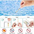 thumbnail image 3 of Kit de prueba de agua Pool Protectors, certificación confiable para pruebas integrales, tiras de prueba de agua para piscinas y spas 5 en 1 para un análisis rápido y fácil (50 piezas), 3 of 5