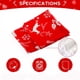 thumbnail image 4 of onlyliua para El Hogar Manta de Franela Polar para Decoración Del Hogar Navideña para Sofá con Estampado de Renos, Color Rojo, 4 of 7