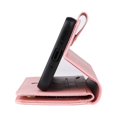 thumbnail image 6 of Allytech Samsung Galaxy A54 5G Wallet Case with Zipper Pocket, Luxury PU Leather Flip Cover with Card Slots & Wrist Strap, Shockproof Kickstand Magnetic Buckle Protective Case for Women Men, Rosegold, 6 of 14
