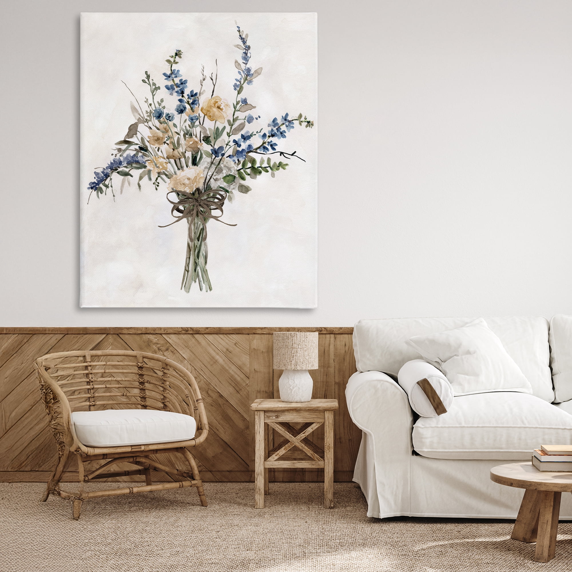 Stupell Industries Subdued Flower Bushel Canvas Wall Art, design by Carol Robinson