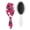 Cute Wild, variant on Retro Paisley Floral Hair Brush - Scalp Massage & Smoothing Brush - Perfect for Thick, Curly or Fine Hair