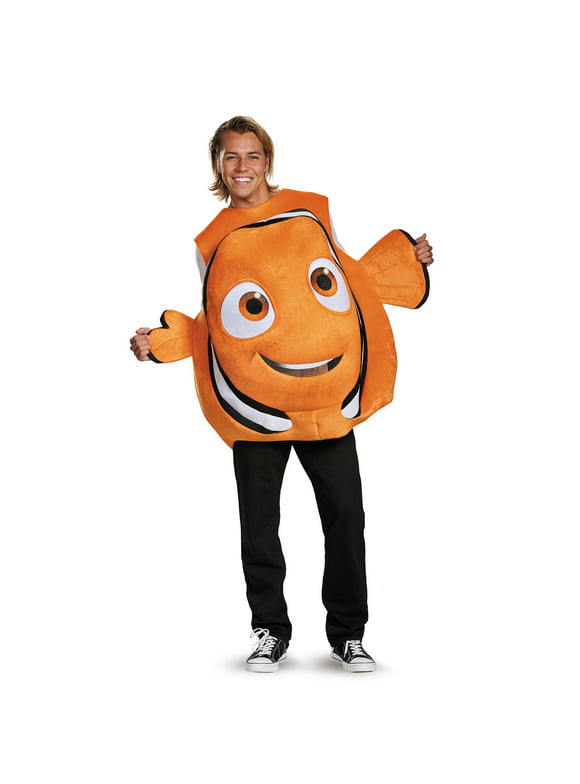 Disney Mens Finding Dory Nemo Costume Orange One Size