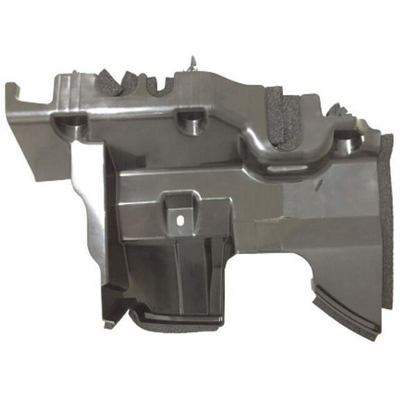 Right Passenger Side Radiator Support Air Duct - Compatible with 2014 - 2023 Toyota 4Runner 2015 2016 2017 2018 2019 2020 2021 2022