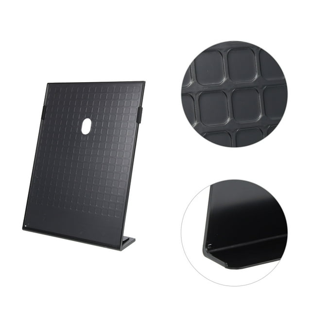 Mobutofu Price Sign Holder Clear Plastic for Business Owners 1Set
