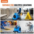 thumbnail image 2 of VEVOR Floor Blower, 1560 RPM 4000 CFM, Air Mover for Drying and Cooling, Portable Carpet Dryer Fan with 3 Blowing Angles, Timer, 3-Speeds Adjustment, for Janitorial, Home, Commercial Use, 2 of 9