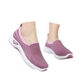 thumbnail image 3 of Xiaoxatg Comfortable Women's Casual Shoes for Everyday Use with Breathable Mesh Design Ideal for Spring and Summer Pairing with Jeans and Casual Outfits 6 Purple, 3 of 9