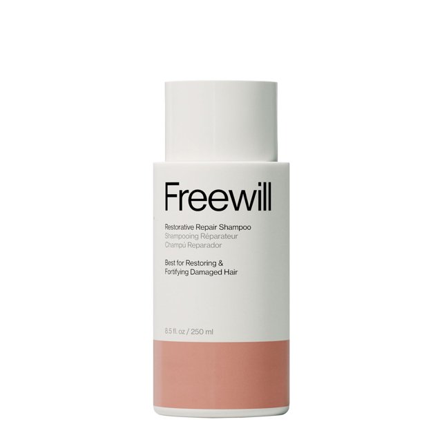 Champú reparador restaurador Freewill para cabello seco dañado Champú hidratante con protectores naturales para reponer y restaurar la salud del cabello 8.5 oz