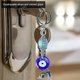 thumbnail image 3 of 2pcs Lucky Eye Keychain, Hanging Keychain Evil Eye Good Luck Keychain, Blue Turkish Amulet Beads Pendant Fit For Car Handbag Home Decoration Craft Gif, 3 of 5