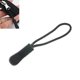 thumbnail image 2 of LUVCLS 1pcs Schwarz Reißverschlußanhänger Puller Kabel Reißverschlusszipper, )ь ☆р в щ/, 2 of 6