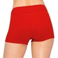 thumbnail image 3 of Shorts Siempre para Mujer para Yoga y Entrenamiento en Rojo Talle S, 3 of 6