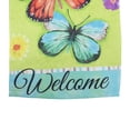 thumbnail image 4 of Welcome Butterflies Outdoor House Flag 28" x 40", 4 of 7