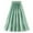 Light Green, variant on DuoJiaJ Summer High Waist Glossy Pleated Midi Skirt Slimming Flowy Long Skirt With Shiny Finish For Casual And Dressy Occasions A Line Skirts Women Red One Size