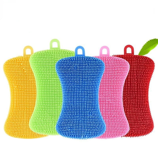 cepillos para lavar platos, multifunción, para fregar ollas, sartenes, esponjas, cepillos para limpiar frutas y verduras, limpiador de cocina.