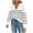 White, variant on Lenpel Women's Fall Striped Sweaters Long Sleeve V Neck Lapel Soft Knit Pullover Tops Loose Casual Sweatshirts