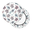thumbnail image 2 of Fotbe Tribal Style Turtle Stool Covers Round,Waterproof Round Bar Stool Covers Bar Chair Covers Washable Stool Cushion Slipcover for 12-14 Inch Chair-, 2 of 7