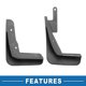 thumbnail image 4 of Guardabarros Automotrices Frontales y Traseros Compatibles para Lexus IS200t Base Sedan 2016-2016, 4 of 6