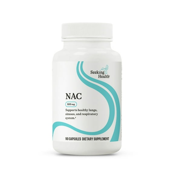 Seeking Health NAC, 500 mg, 90 Vegetarian Capsules