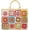 A Beige, variant on Granny Square Straw Beach Bag Women Knit Tote Handbag Top-handle Hobo Bags Crossbody Shoulder Purse Beach Bag 2024