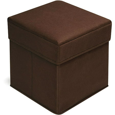 Badger Basket - Folding Storage Seat, Brown