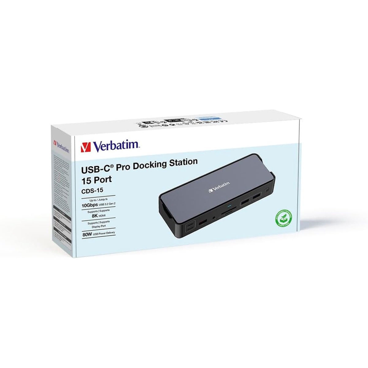 Verbatim USB-C Pro Docking Station 15-in-1 32171