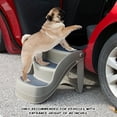 Petmaker Nonslip Foldable Dog Pet Stairs, 3 Steps, 14.5"
