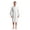 White, variant on Men's Waffle Spa Bathrobe with 100% Premium Cotton. Long, Lightweight, Absorbent