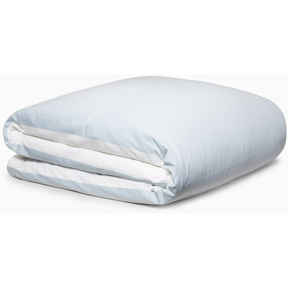 Calvin Klein White Label Sara Cotton 3 piece Colorblocked Queen Duvet