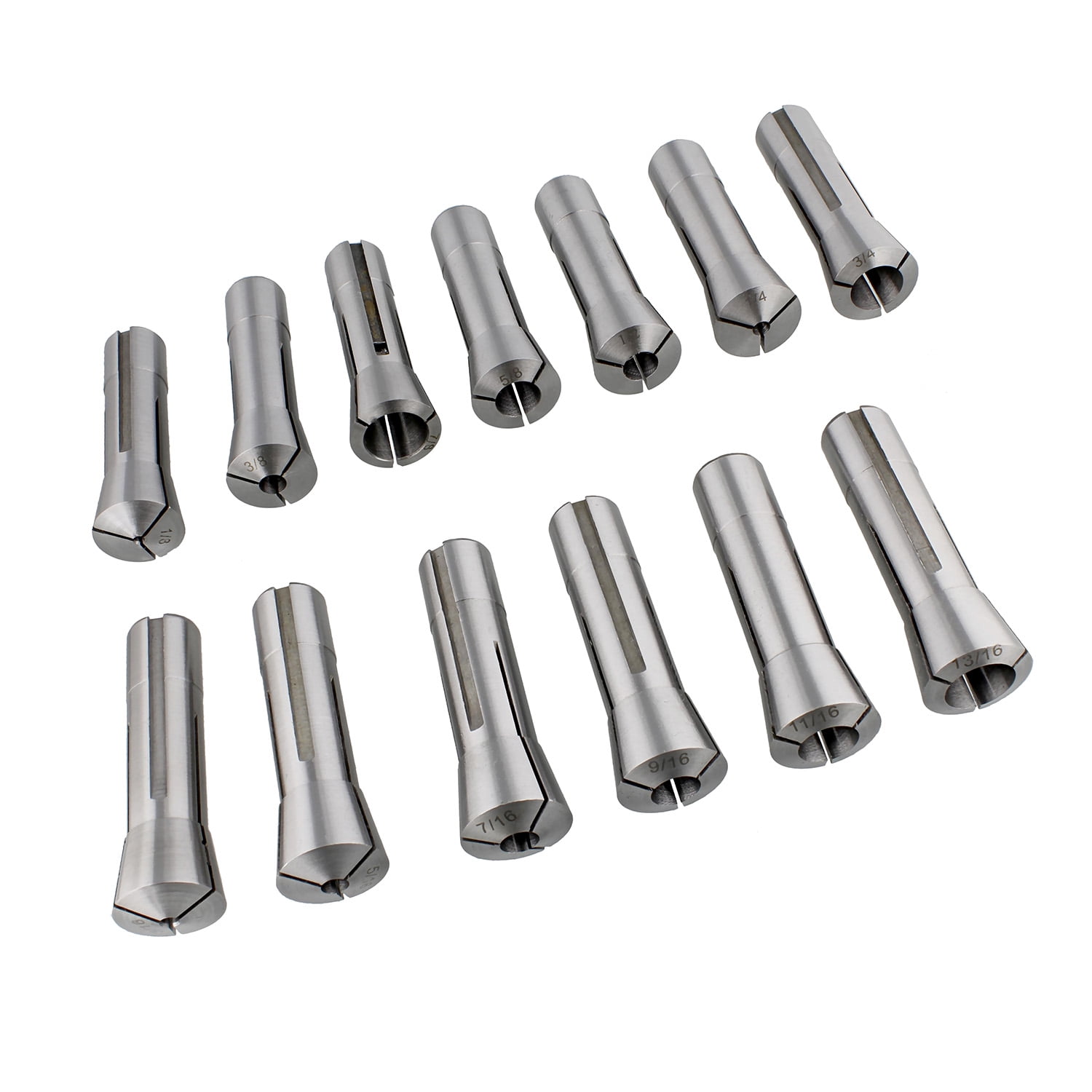ABN Precision R8 Collet Set 13pc Mill Collets Set â€“ Collets for