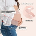 thumbnail image 2 of Unique Bargains Pregnancy Belly Band for Pregnant Women 1 PC X-Large Pink, 2 of 7