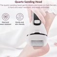 thumbnail image 2 of Electric Foot Grinder Automatic Rechargeable Foot Skin Remover Dead Skin Callus Grinder Pedicure Tool, 2 of 7
