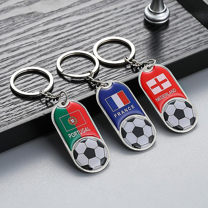 2022 Qatar Football World Cup Small Cape Mascot Keychain Doll Keychains