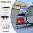 thumbnail image 5 of Yuyamidu Sunset Coconut Tree RV Propane Tank Cover Fit for Double 20Ib Tanks, Replacement Cover for RV/Trailer/Camper, Easy to Install, 5 of 8